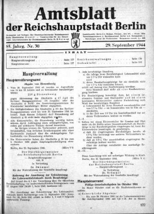 1944,30: Nr. 30, 29. September 1944