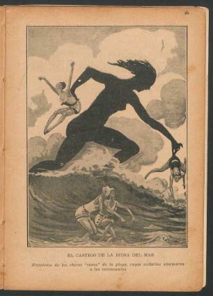 El castigo de la diosa del mar [Ilustración]