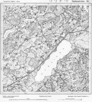 766 Stephanskirchen Topographische Karte von Bayern 1:25.000 [Positionsblätter]
