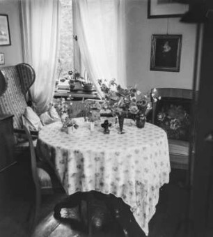 Wohnraum der Fotografin