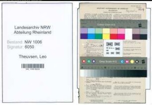 Entnazifizierung Leo Theuvsen , geb. 27.05.1906 (Arbeiter)