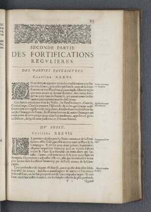 Seconde partie des fortifications regulieres.