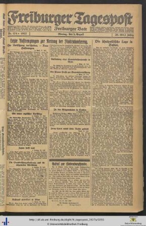 Nr. 174-198 (August 1927)