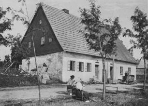 Gottesgab. Geburtshaus von Anton Günther. Straßenansicht