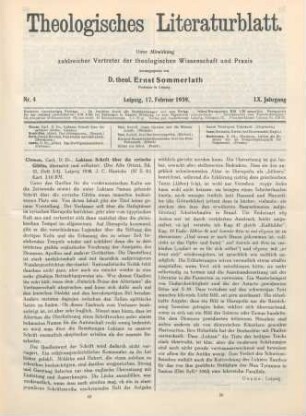 49-50 [Rezension] Lucianus Samosatensis, Lukians Schrift über die syrische Göttin