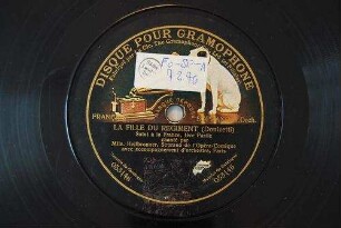 La fille du régiment : Salut a la France, 1ere partie; 2eme partie / (Donizetti)