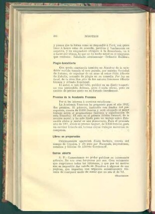Libros en preparación