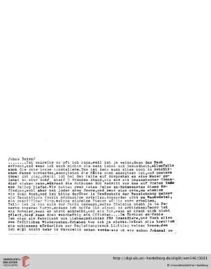 Briefe von und an Ulrich und Ulrike von Wilamowitz-Moellendorff ("1. Abschrift"): Brief von Ulrich von Wilamowitz-Moellendorff an Arnold von Wilamowitz-Moellendorff und Ulrike von Wilamowitz-Moellendorff
