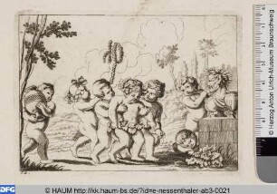 Bacchantenzug nach rechts