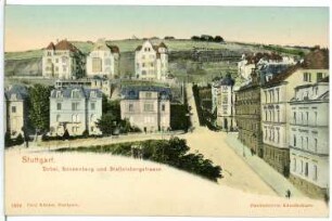 Stuttgart. Dobel, Sonnenberg und Staffelnbergstraße