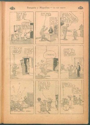 Paragüita y Miquelino. - [Cómic] : Un mal negocio