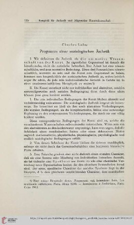 1: Programm einer soziologischen Ästhetik