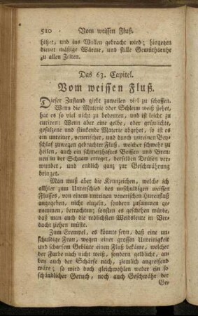 Das 63. Capitel. Vom weissen Fluß.
