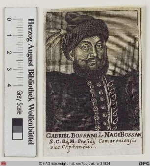 Bildnis Gábor Bossányi de Nagy