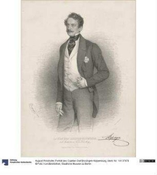 Porträt des Cajetan Graf Bissingen-Nippenburg