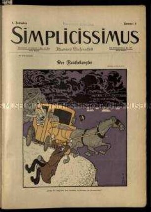 Satirezeitschrift. 6. Jahrgang 1901/02