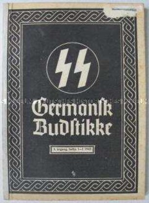 Norwegische Ausgabe der Monatszeitschrift der SS "Germanische Reihe"