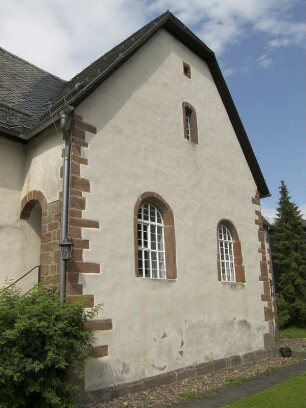Evangelische Kirche, ehemals St. Marien (Kirche, evangelisch, Bruchsteinmauerwerk); Allendorf, Marktstraße 1