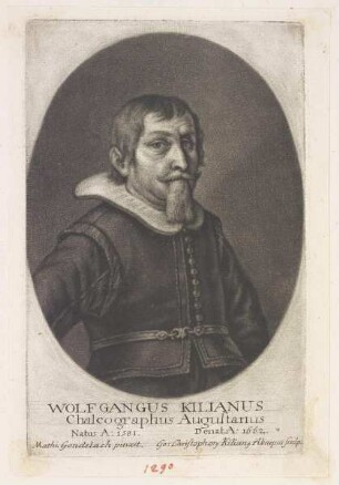 Bildnis des Wolfgangus Kilianus