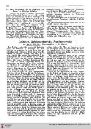 N.F. 5.1925: Zeichen, Zeichenunterricht, Kunstunterricht