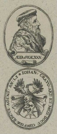 Bildnis des Iohan Crato
