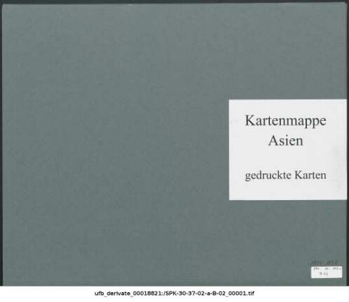Vorderindien ganz, in einem Blatt, ohne physikalische, statistische und Indexkarten : 1806-1887 : Kartensammlung