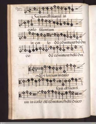 Georgius Prenner : Factum est silentium