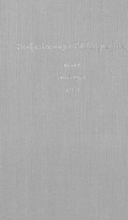 Südosteuropa-Bibliographie. 5, 1. 1966/70. Südosteuropa und größere Teilräume, Rumänien, Ungarn, Slowakei. - 1982
