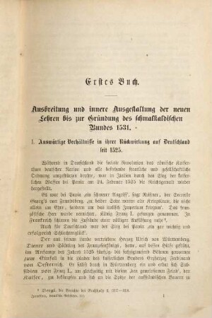 Geschichte des deutschen Volkes seit dem Ausgang des Mittelalters, 3. Allgemeine Zustände des deutschen Volkes seit dem Ausgang der socialen Revolution bis zum sogenannten Augsburger Religionsfrieden von 1555