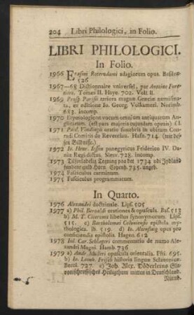 Libri Philologici