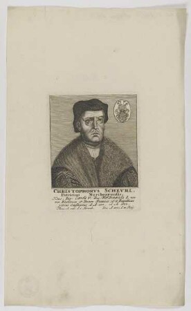 Bildnis des Christophorvs Schevrl