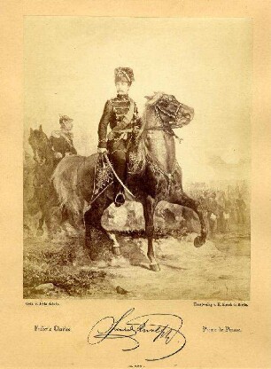 Bildnis von Friedrich Karl (1828-1885), Prinz von Preußen