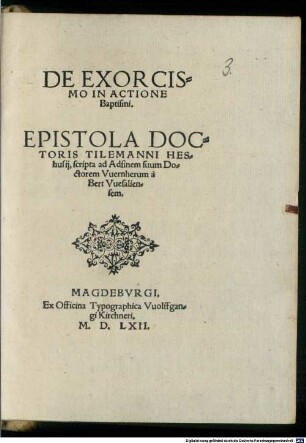 De exorcismo in actione Baptismi