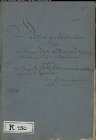 Kuhlemann, Johann Philipp in Salzuflen gegen Ludwig Gronemeier in Salzuflen