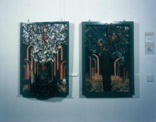 Verheizt : Verheizt. Diverse Materialien/Installation. 2003. Auschwitz I. Diverse Materialien/Installation. 2003. Ausstellung: Volkmar Sebb. Malerei - Collagen - Installationen. Gedanken zu Auschwitz - In Gedenken P 20034 - Anlässlich des 60. Jahrestages der Befreiung des KZ Auschwitz. Dreikönigskirche Dresden: 20.01.2005-27.02.2005