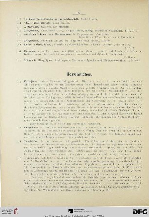 Kostümliches (Nr. 412-437)