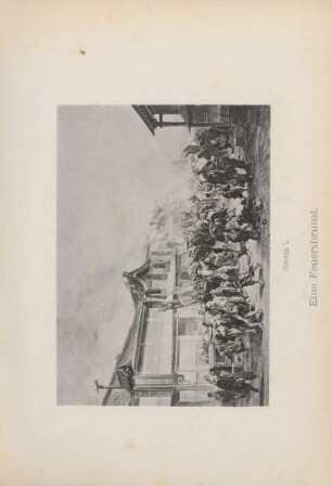Eine Feuersbrunst