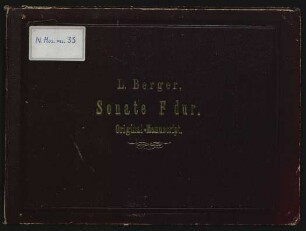 Sonaten; pf; F-Dur; op.9