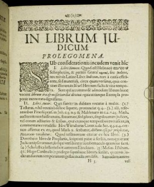 [Commentarius In Librum Judicum Synopticus.]