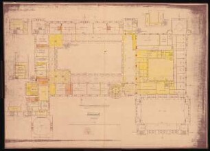 Königliches Residenzschloss Posen, Posen: Grundriss 2.OG 1:100