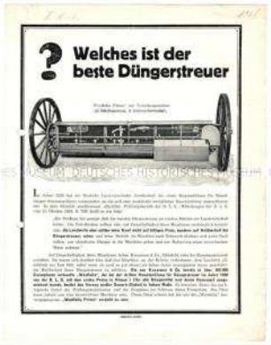 Welches ist der beste Düngerstreuer?