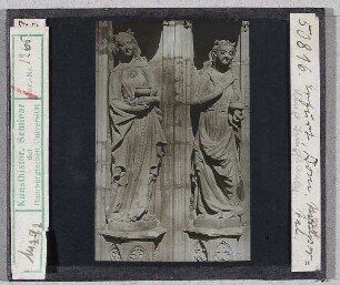 Erfurt, Dom: Westportal, Kluge Jungrauen (Stoedtner-Nr. 50816)