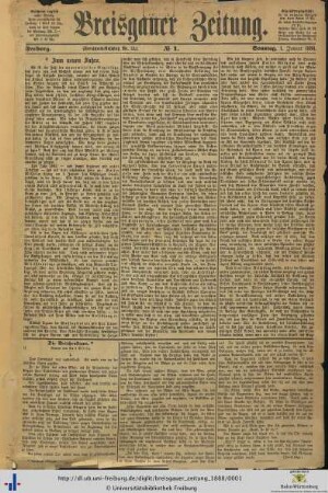 Nr. 1-26 (Januar 1888)