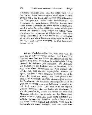 Schluss. - Rückblick und Ausblick