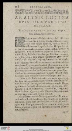 Epistolae Pauli ad Hebraeos