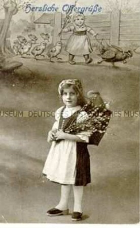 Oster-Postkarte