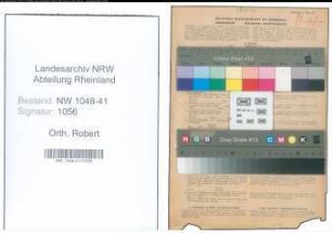 Entnazifizierung Robert Orth , geb. 08.08.1909 (Kraftfahrer)