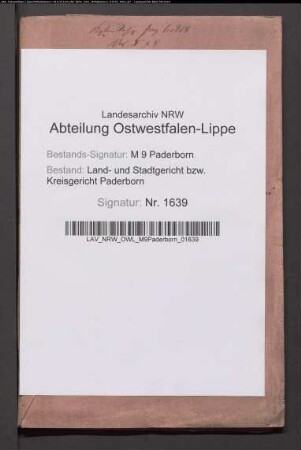 Erblasser: Dreyer, Simon Heinrich: