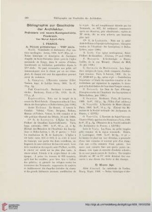 Bibliographie zur Geschichte der Architektur