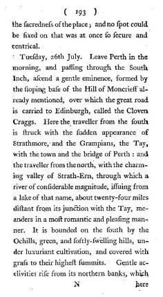 Strathern, the distinguished Beauty and Fertility of the Valley